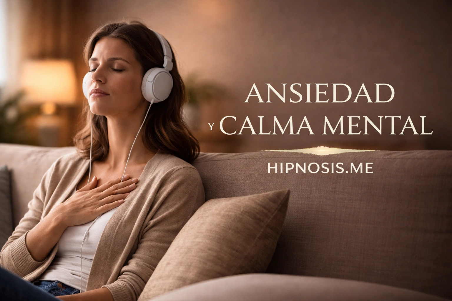 Audios de hipnosis para ansiedad y calma mental en Hipnosis.me