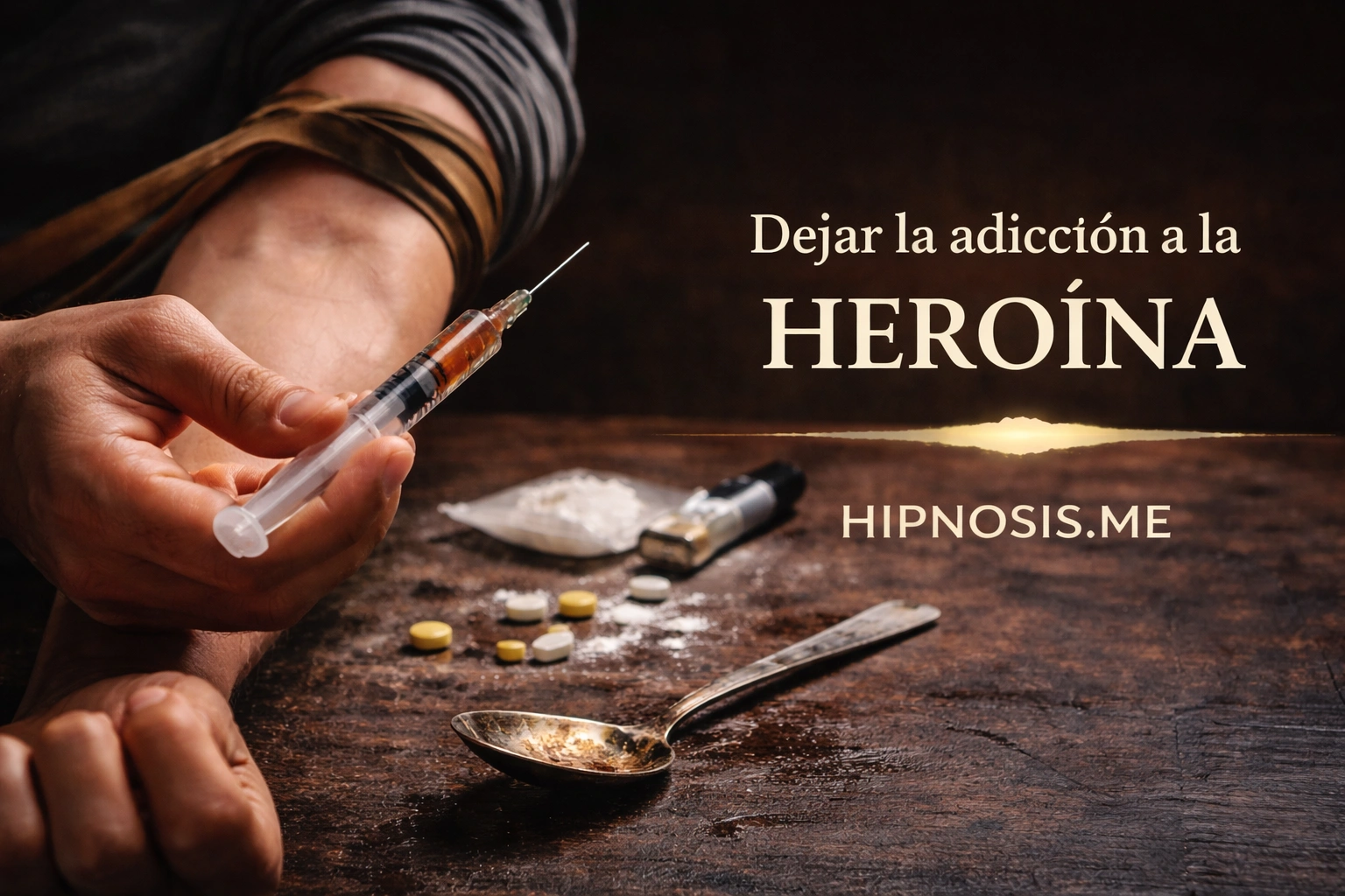 Hipnosis para dejar la adicción a la heroína en Hipnosis.me
