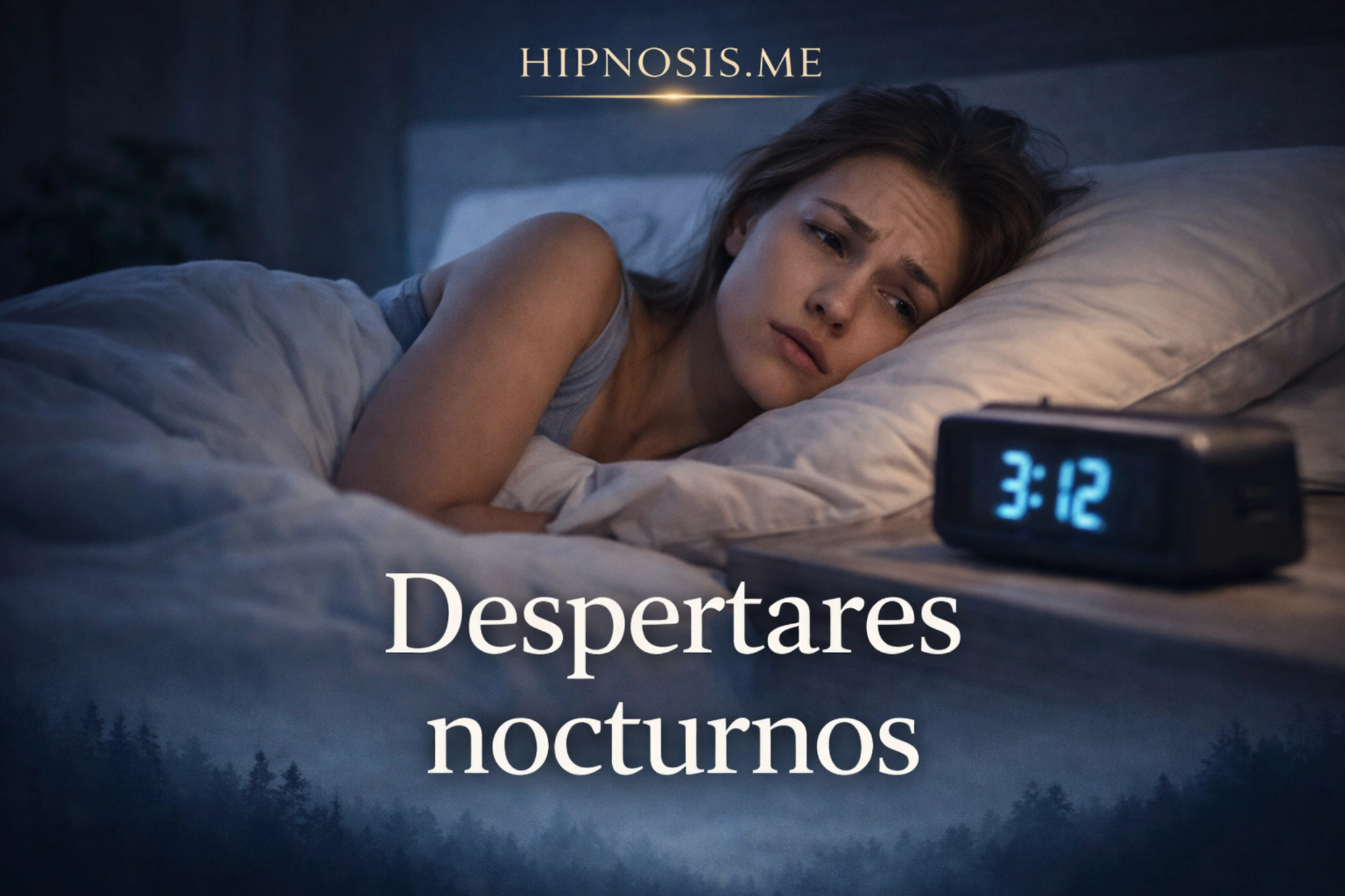 Audios de hipnosis para despertares nocturnos en Hipnosis.me