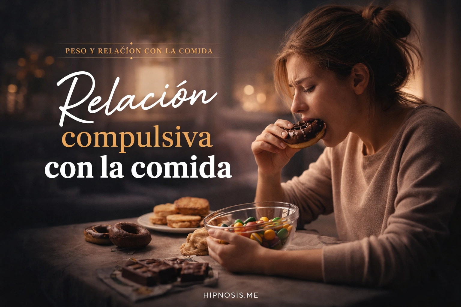 Relación compulsiva con la comida en Hipnosis.me