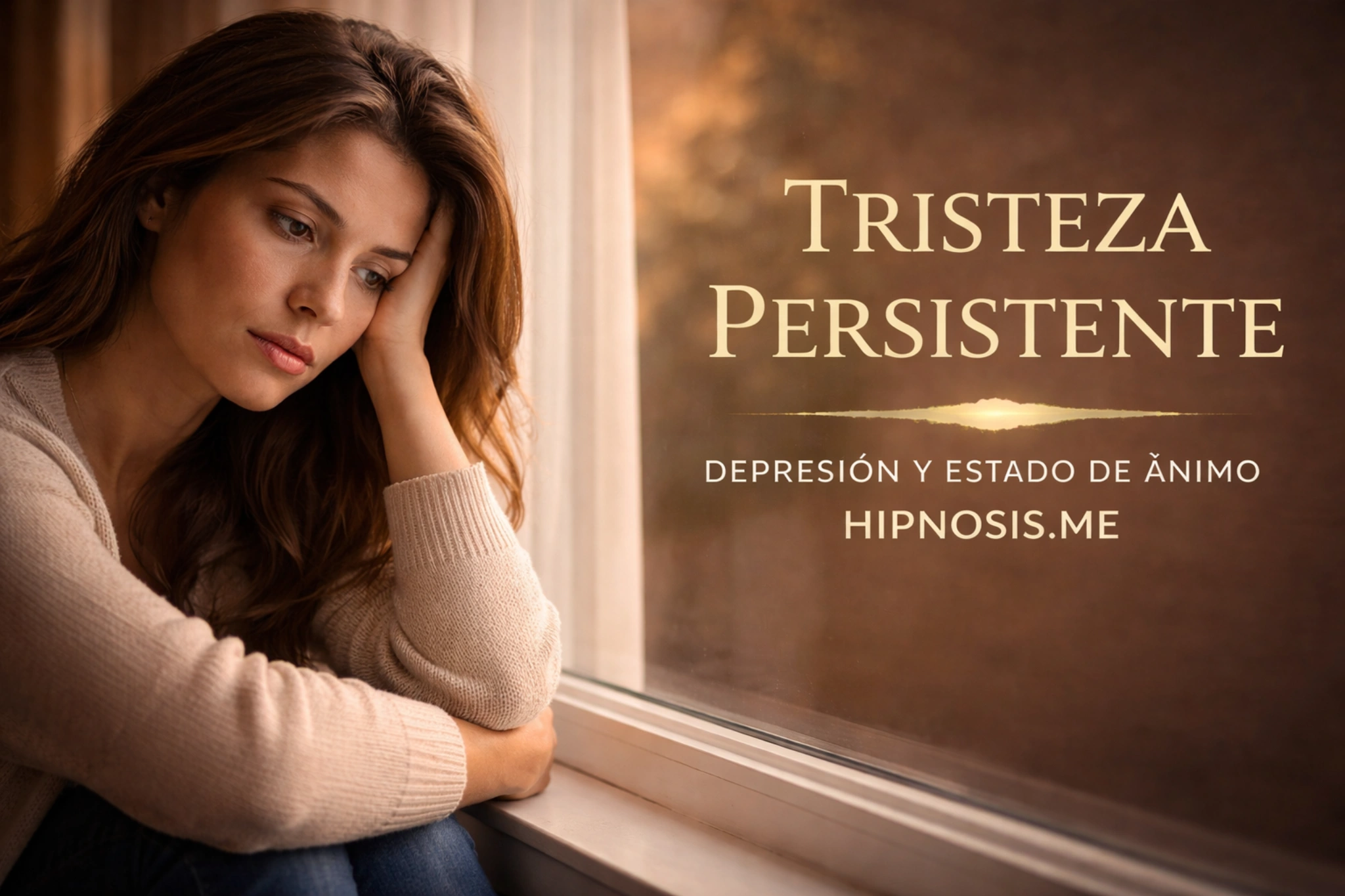 Audios de hipnosis para tristeza persistente en Hipnosis.me