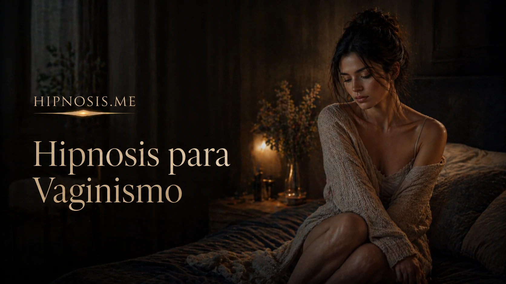 Sesión pregrabada de hipnosis para vaginismo, tensión íntima y miedo corporal en hipnosis.me